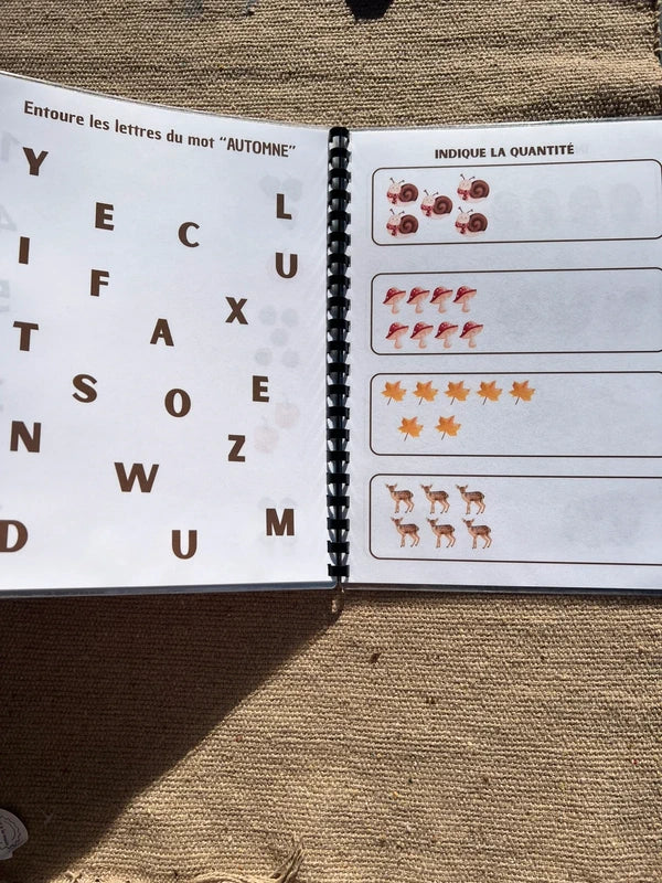 Livret automne à imprimer