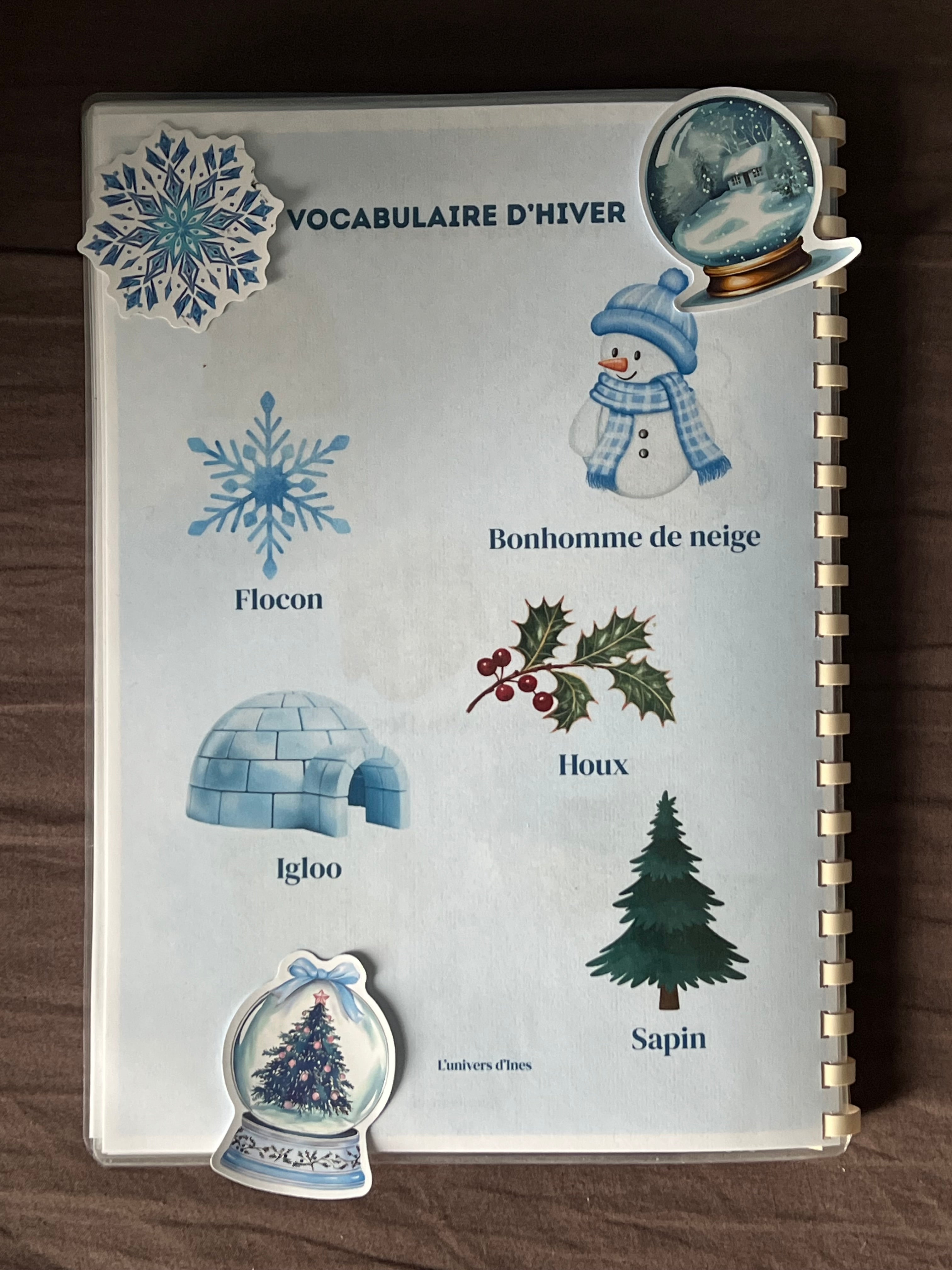 Livret thème hiver